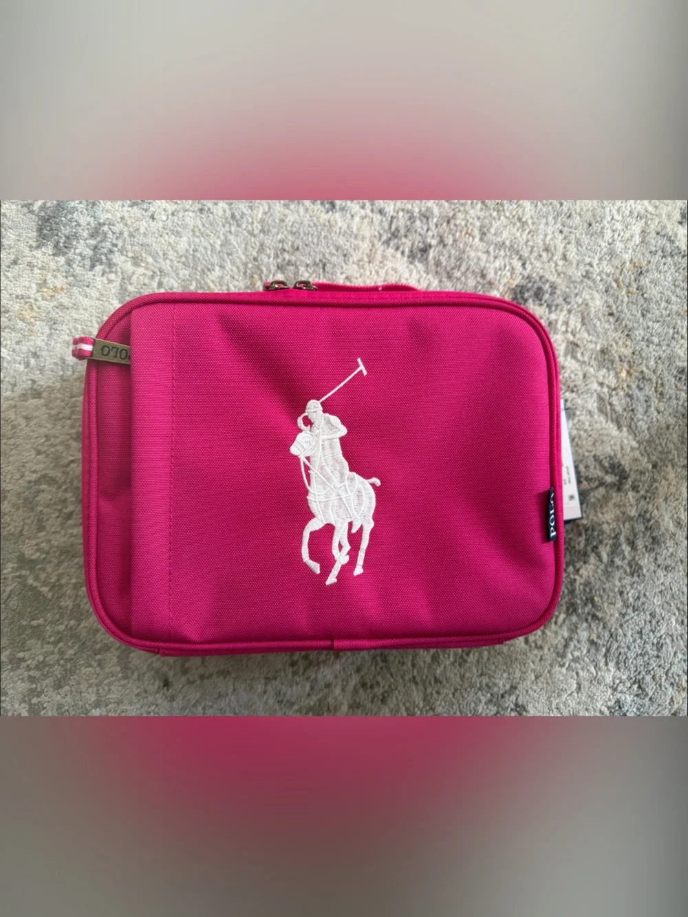 Polo by Ralph Lauren Hot Pink Lunch Bag
